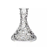 CH Rock Hookah Base - Clear - - Crown Hookah